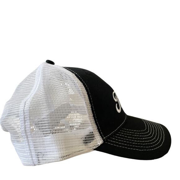 FORD Men's Mesh Hat Black White Embroidered Logo One Size Fits Most OSFA - Picture 12 of 13